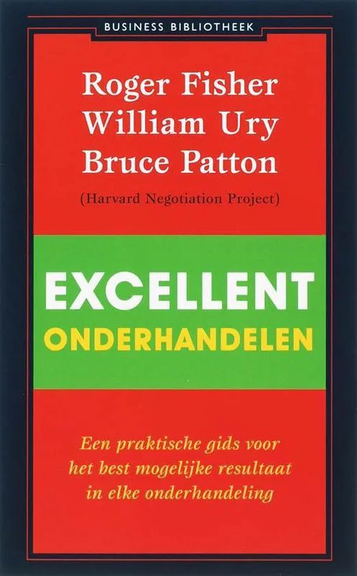 Cover - Excellent onderhandelen