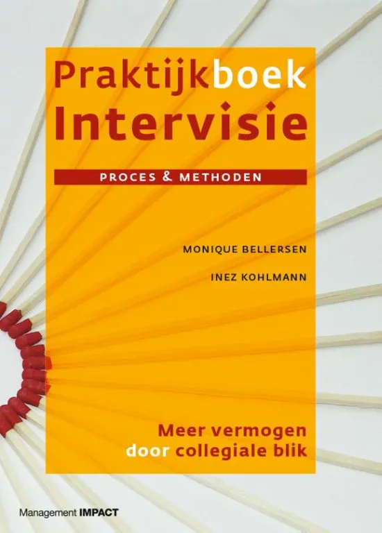 Cover - Praktijkboek intervisie