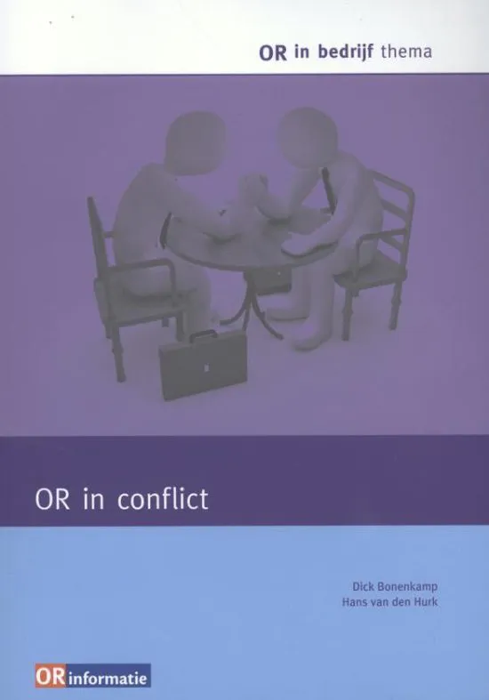 Foto cover - OR in conflict